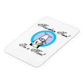 新しいモーお母さんのプレゼント マグネット (左側)