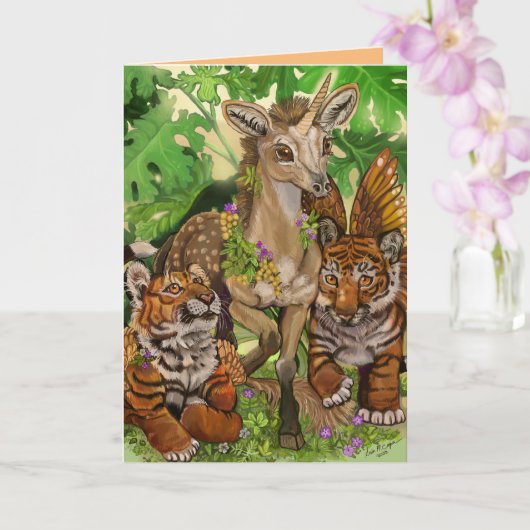 『新しいユニコーンの無実』 カード (蘭)