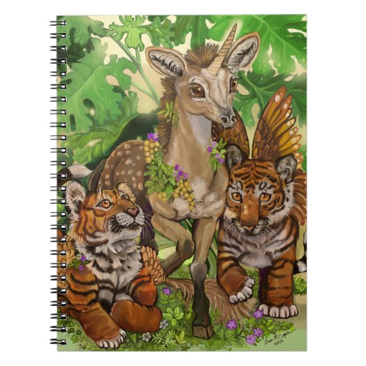 『新しいユニコーンの無実』 ノートブック (正面)