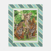 『新しいユニコーンの無実』 フリースブランケット (正面)