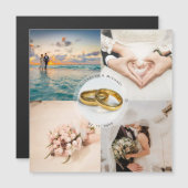 新しいユーザーの写真結婚カードの作成 (正面/裏面)