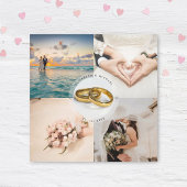 新しいユーザーの写真結婚カードの作成