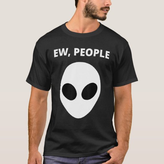 新しいユーザーエイリアン Tシャツ (正面)