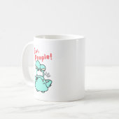 新しいユーザー コーヒーマグカップ (正面左)