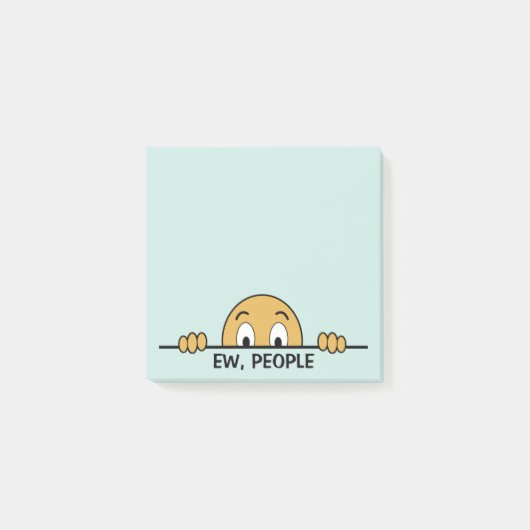 新しいユーザー ポストイット (正面)