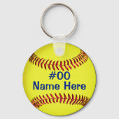 新しいライターソフトボールサイクラゲータキーチェーンキャシー キーホルダー (正面)