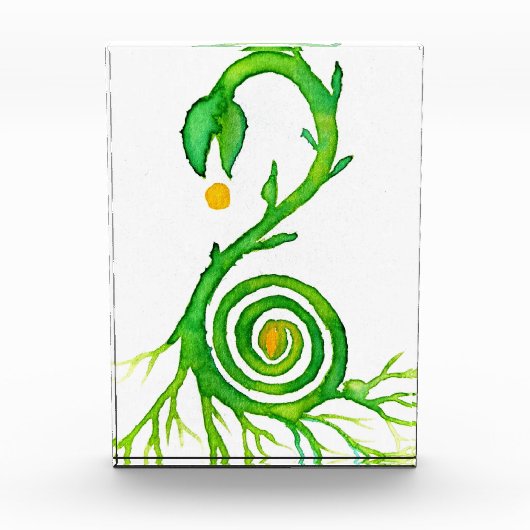 新しいライフキャンバス印刷はがきの種子 フォトブロック (正面)