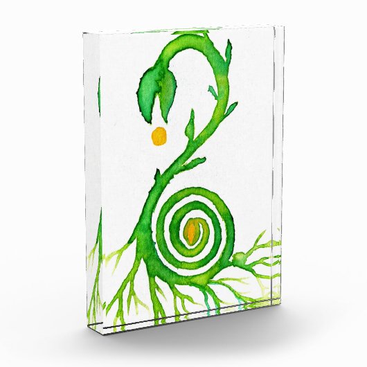 新しいライフキャンバス印刷はがきの種子 フォトブロック (左)