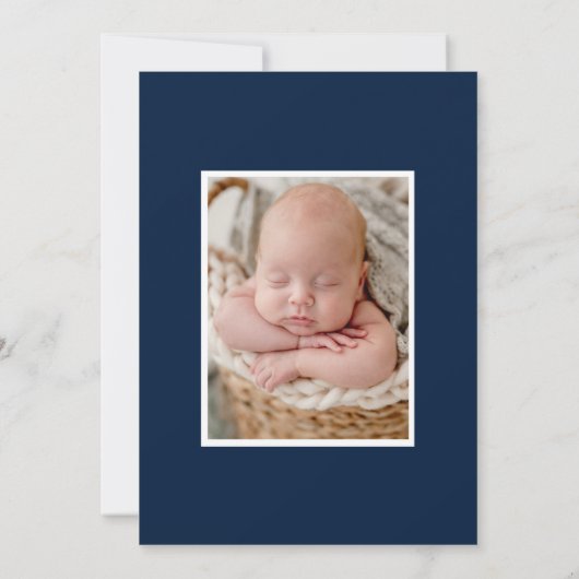 新しいラブスクリプト写真誕生のお知らせ 案内状 (裏面)