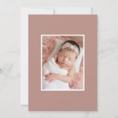 新しいラブスクリプト写真誕生のお知らせ 案内状 (裏面)