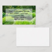 新しいランドスキャパー造園名刺 名刺 (正面/裏面)