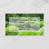 新しいランドスキャパー造園名刺 名刺 (正面)