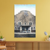 新しいリッジウェイ劇場の外観 キャンバスプリント (インサイチュ (リビング))