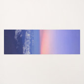 新しいリバーシブルの日没の空および月段階 ヨガマット (裏面(横))