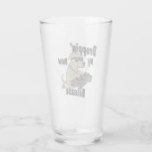 新しいリリースドッグヒップホップ タンブラーグラス (裏面)