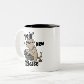 新しいリリースドッグヒップホップ ツートーンマグカップ (正面左)