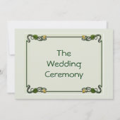 新しいリリー(結婚式招待状) 招待状 (裏面)