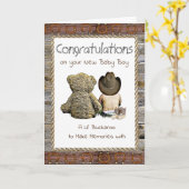 新しいリル・バッカロのおめでとうございます カード (黄色い花)