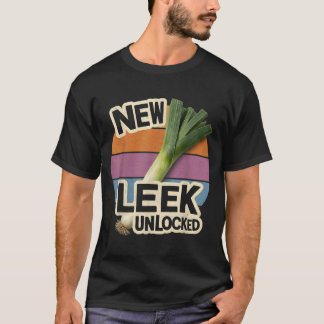 新しいリークがアンロックされました 面白い リーク ゲームのユーモア メメ Tシャツ
