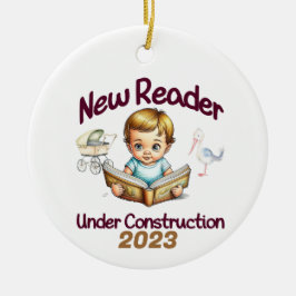 新しいリーダーの建築 セラミックオーナメント