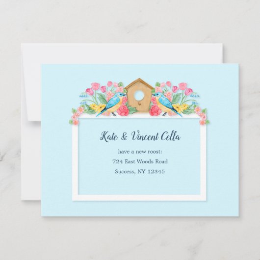 新しいルストの引っ越しのお知らせ 案内状 (正面)