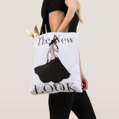 新しいルックファッショントート トートバッグ (クローズアップ)