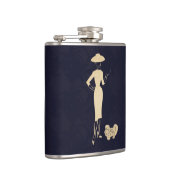 新しいルックヴィンテージ1950年代のファッション フラスク (右)