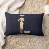 新しいルックヴィンテージ1950年代のファッション ランバークッション (ブランケット)