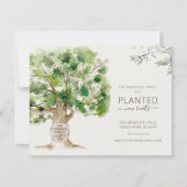 新しいルーツオークの木の移動のお知らせ 招待状 (正面)