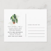 新しいルーツグリーンリー引っ越しましたアドレス 案内ポストカード (裏面)