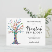 新しいルーツツリーの移動告知 案内状 (スタンド正面)