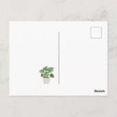 新しいルーツ引っ越しました新しいホームポストカード ポストカード (裏面)