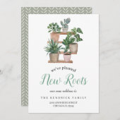 新しいルートの新規アドレスのお知らせ 招待状 (正面/裏面)