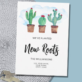 新しいルート移動 案内状