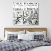 新しいレッスンと手順 キャンバスプリント (インサイチュ (寝室))