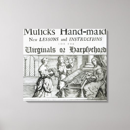 新しいレッスンと手順 キャンバスプリント (正面)