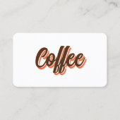 新しいレトロコーヒー 名刺 (正面)