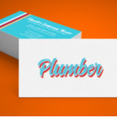 新しいレトロ配管工 名刺