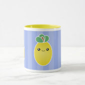 新しいレモンかわいいのマグ マグカップ (中央)