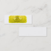 新しいレモン スキニー名刺 (正面/裏面)