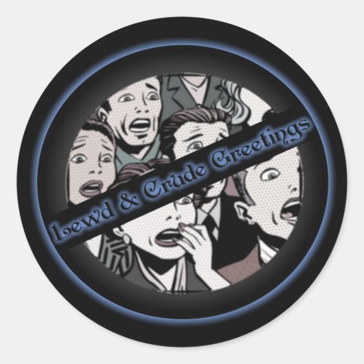 新しいロゴの1つ ラウンドシール (正面)