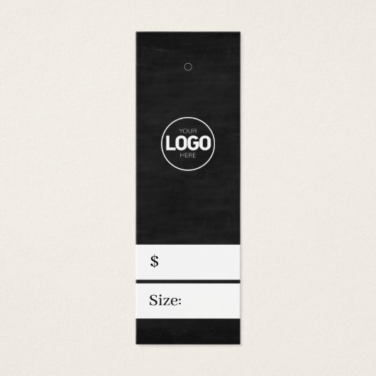 新しいロゴシャルボードウェアのサイズ価格つるラベル (正面)