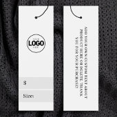 新しいロゴホワイトウェアのサイズ価格つるラベル