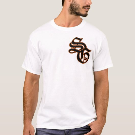 新しいロゴ(SF色) Tシャツ (正面)