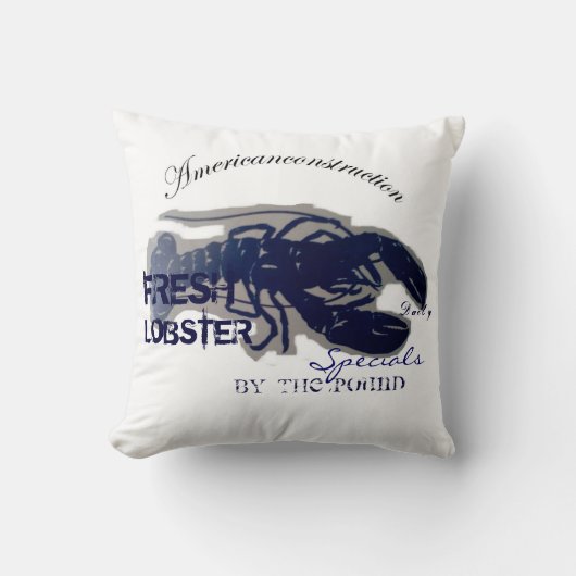 新しいロブスター クッション (正面)