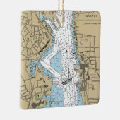 新しいロンドンCTチャート セラミックオーナメント (右)