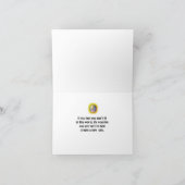 新しいワールド折り畳みグリーティングカードを作成する カード (内部)