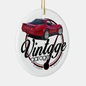 新しいヴィンテージガレージベット セラミックオーナメント (右)