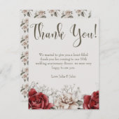 新しいヴィンテージサンキューカード サンキューカード (正面/裏面)
