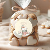 新しい一章がカボチャのブライダルシャワーを始める ラウンドシール